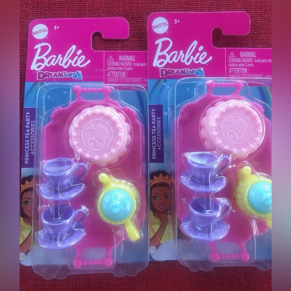 Barbie Dreamtopia Accessories Tea Party and Unicorn Set Bundle - Picture 2 of 3